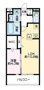 エクリプス【1階】の間取り