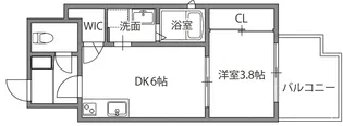 MOKA ESTA【9階】の間取り