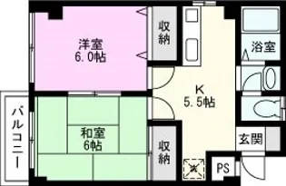 グランデ茜【1階】の間取り