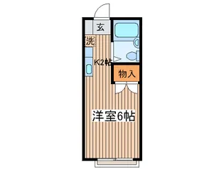 マザ-グ-ス【1階】の間取り