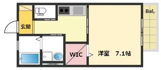 forest 池田【2階】の間取り