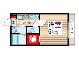 ラフィーナー幕張本郷【2階】の間取り