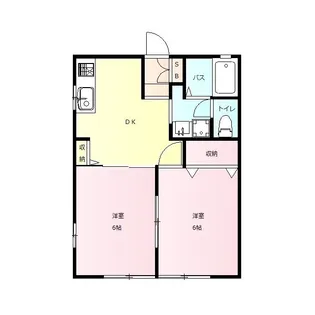 エトワール B (富士見町)【2階】の間取り