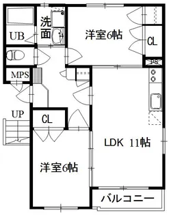 UI・YAMATO【1階】の間取り