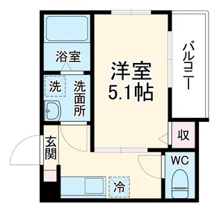 MELDIA八千代台北1丁目B【2階】の間取り