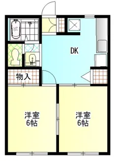 フェニックス柚木【2階】の間取り