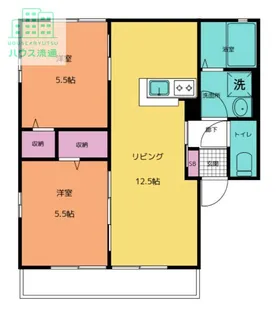 ソレイユ II【2階】の間取り