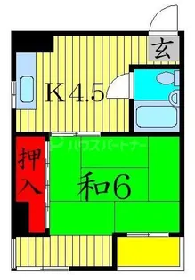 PSハイツ【3階】の間取り