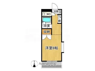 サンラーク二日市【3階】の間取り
