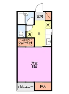 メゾン・サンレビュー【2階】の間取り