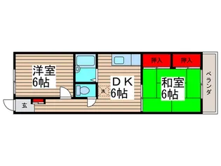 コルトンハイツ【2階】の間取り