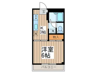 スカイブルー【3階】の間取り