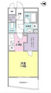 プレディアスタイル横濱沢渡【4階】の間取り