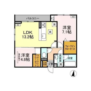 (仮称)清水町新宿PJ【3階】の間取り