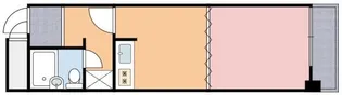 モナーク伊勢佐木【6階】の間取り