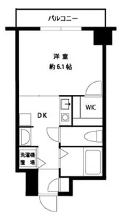 アサカシオン三軒茶屋【2階】の間取り