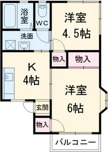 ハイムルミエール【2階】の間取り