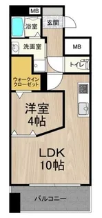 M.hills西本町【12階】の間取り