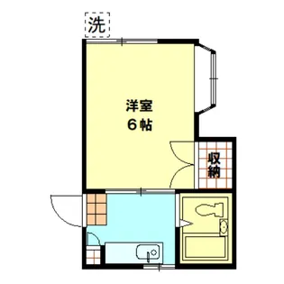 サニーハイツI【1階】の間取り