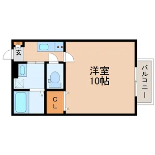 パークフォレスト黒松【1階】の間取り