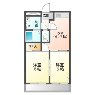 フィリップマーロウ【2階】の間取り