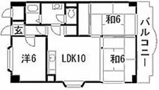 森ビル【4階】の間取り