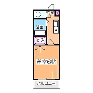 サンロワール中百舌鳥【2階】の間取り