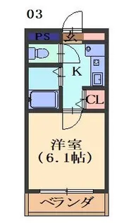 メゾンエスポワール【3階】の間取り