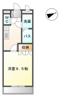 メルヴェール【1階】の間取り