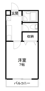 ドミトリーTAKEIII【1階】の間取り