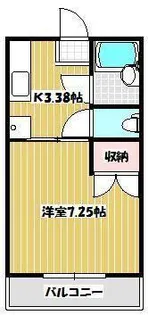 祝吉マンション【3階】の間取り