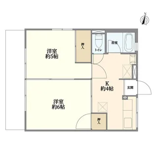 第一グリーンヒル【1階】の間取り