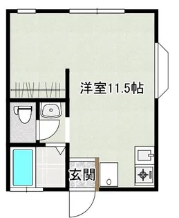 新潟県長岡市平島2【アパート】の間取り