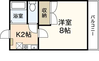 ステイタスオブ大野【3階】の間取り