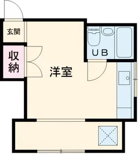玉舎ビル【4階】の間取り