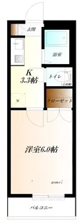 リバティヒルズ WiFi対応【1階】の間取り