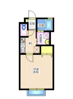 ルミエール【1階】の間取り