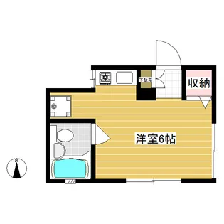 キャビンセキマチ【1階】の間取り