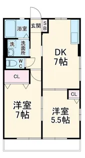 グレイスフル【2階】の間取り