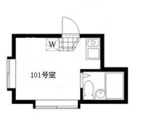 ドルチェ十条【1階】の間取り