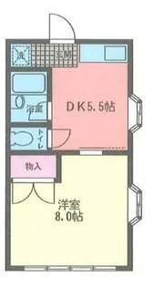 サンハウス相南【1階】の間取り