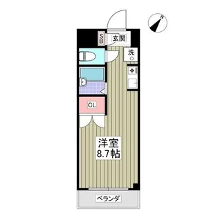 ANNEX【3階】の間取り