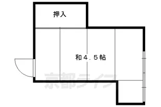 渡辺アパート【1階】の間取り