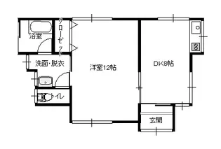 高知県高知市旭天神町【一戸建】の間取り