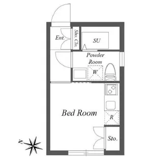 PASEO SANGENJAYA WEST【3階】の間取り