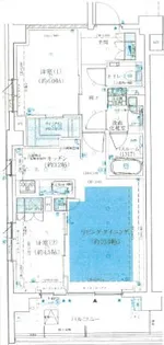 アトラスシティ千歳烏山グランスイート杜ノ棟【4階】の間取り