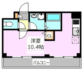 東京都荒川区東尾久4【マンション】の間取り
