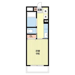 大沼ビル【3階】の間取り