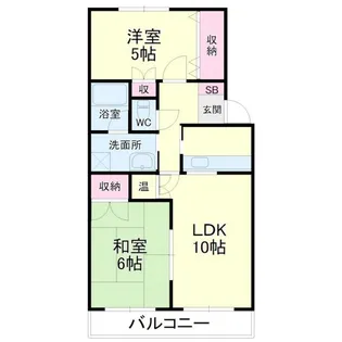 メゾン雅【3階】の間取り