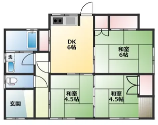 鹿児島県鹿屋市今坂町【一戸建】の間取り